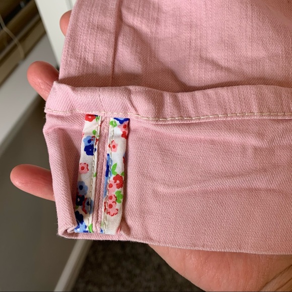 Mini Boden Denim Cuffed Crop Jeans - Picture 8 of 14